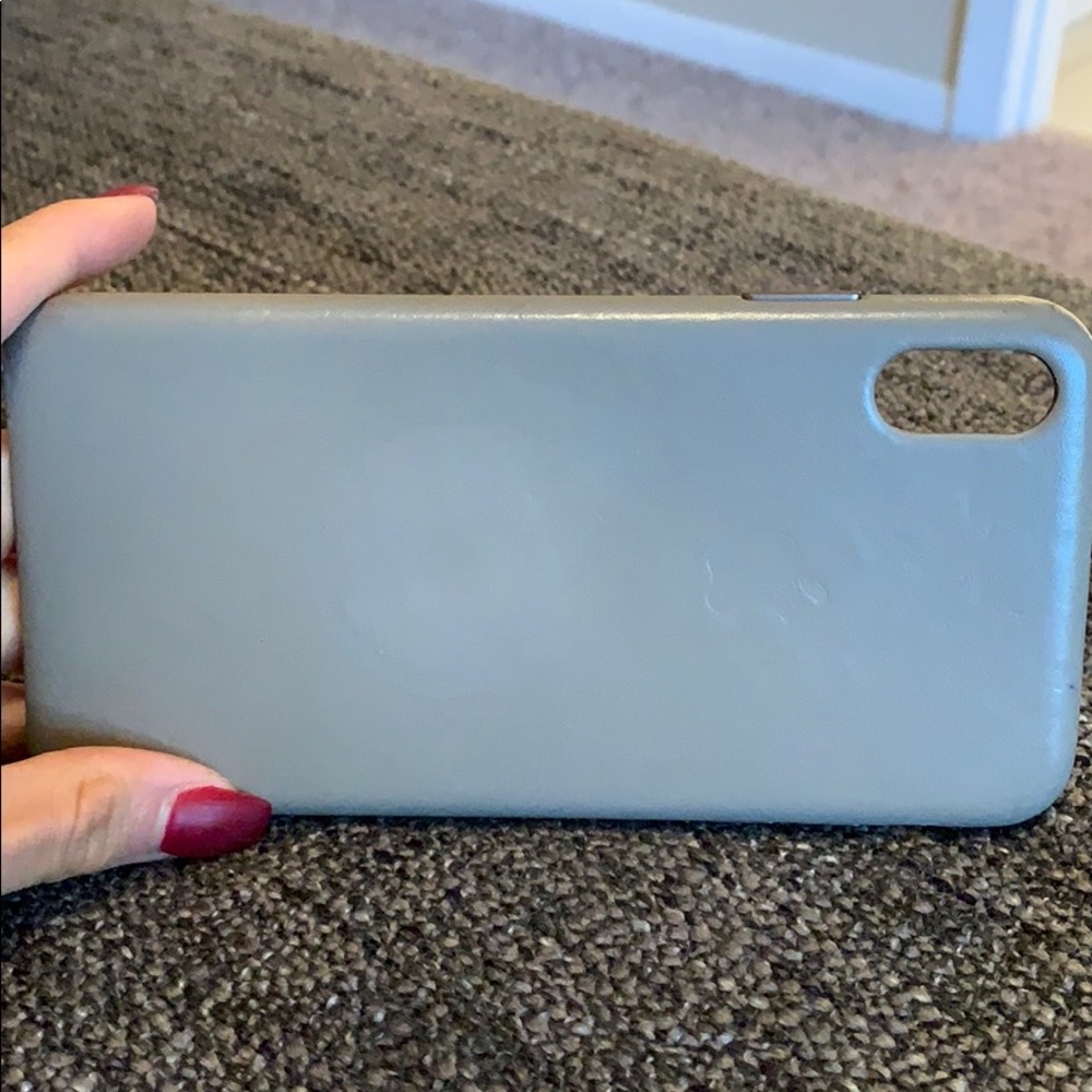 Apple iPhone XS Max Leather Case